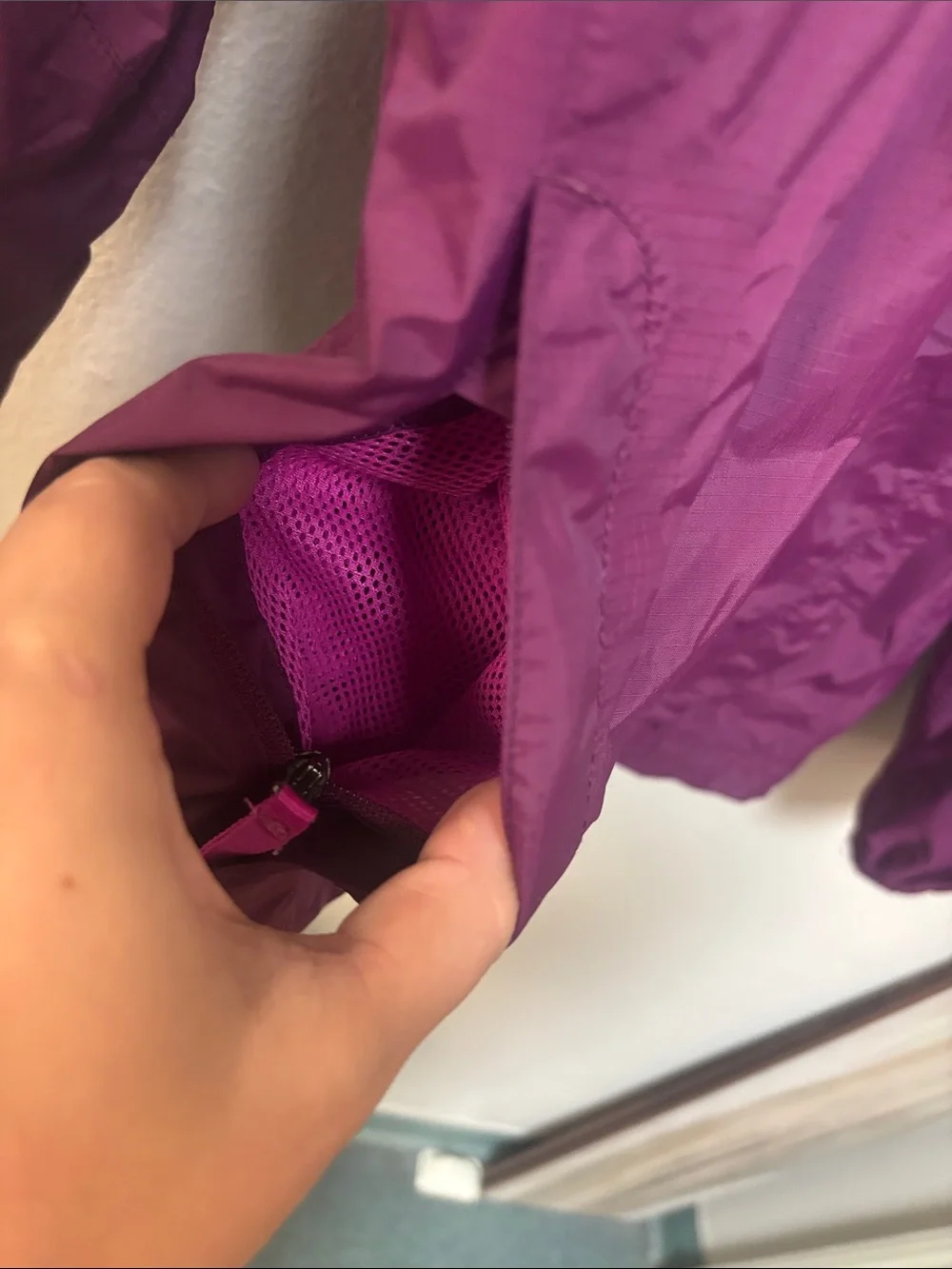 The North Face HyVent Foldable Hooded Rain Jacket